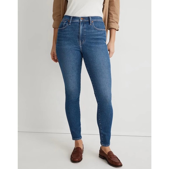 Madewell Denim - Madewell 10” High Rise Skinny in Eardley Wash | 28